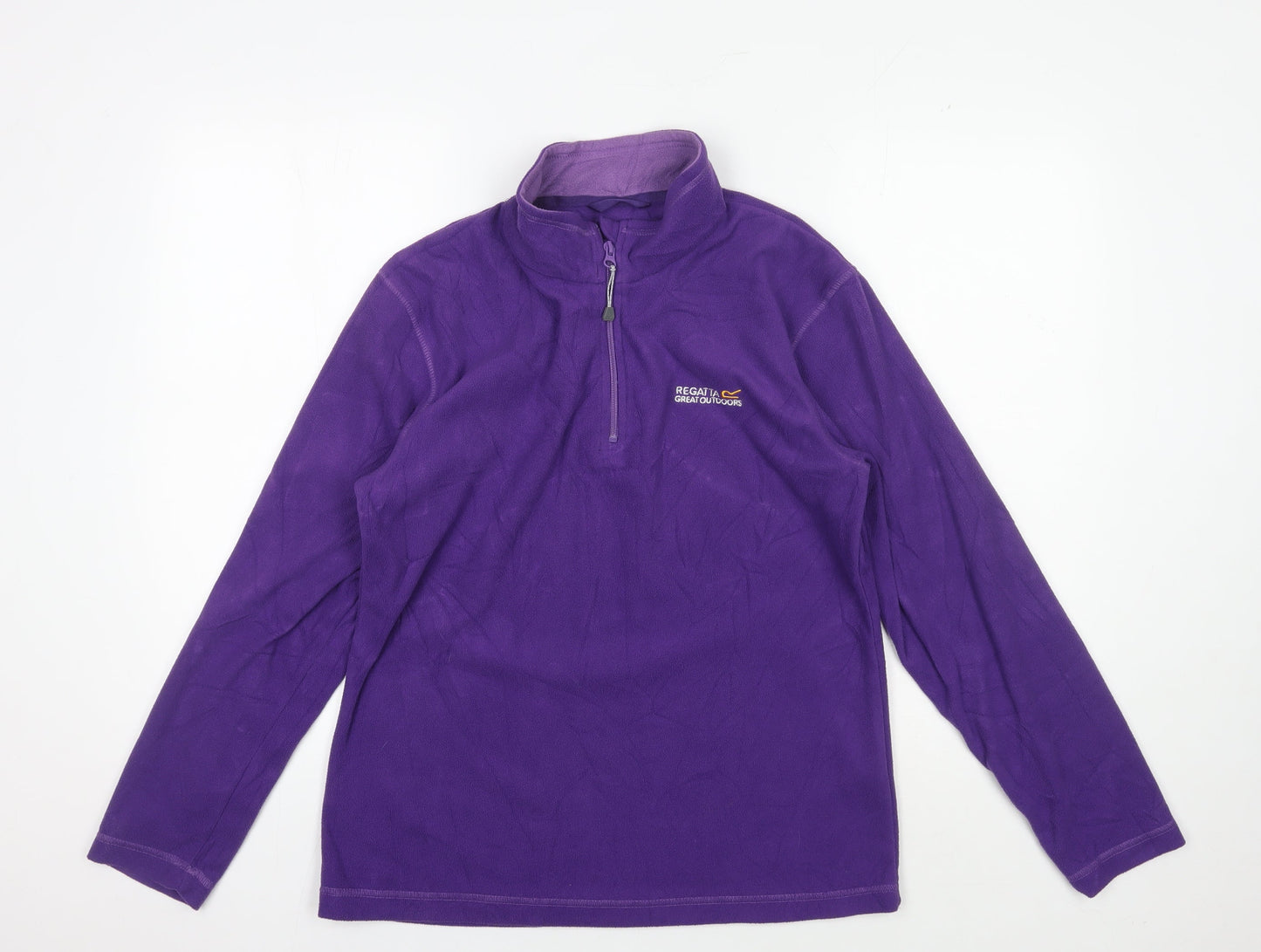 Regatta Women's Purple Fleece Pullover Sweatshirt Size 12