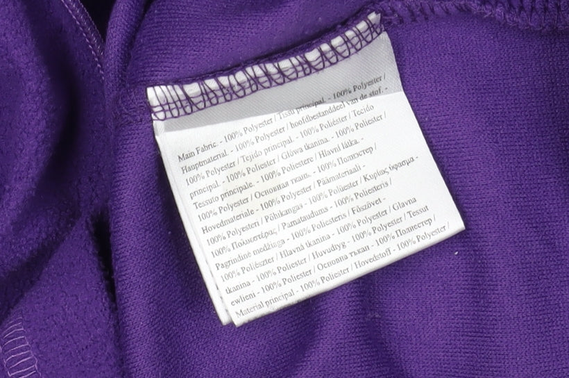 Regatta Women's Purple Fleece Pullover Sweatshirt Size 12