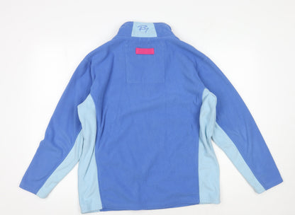 Rydale Teens Blue Fleece Full Zip Sweatshirt