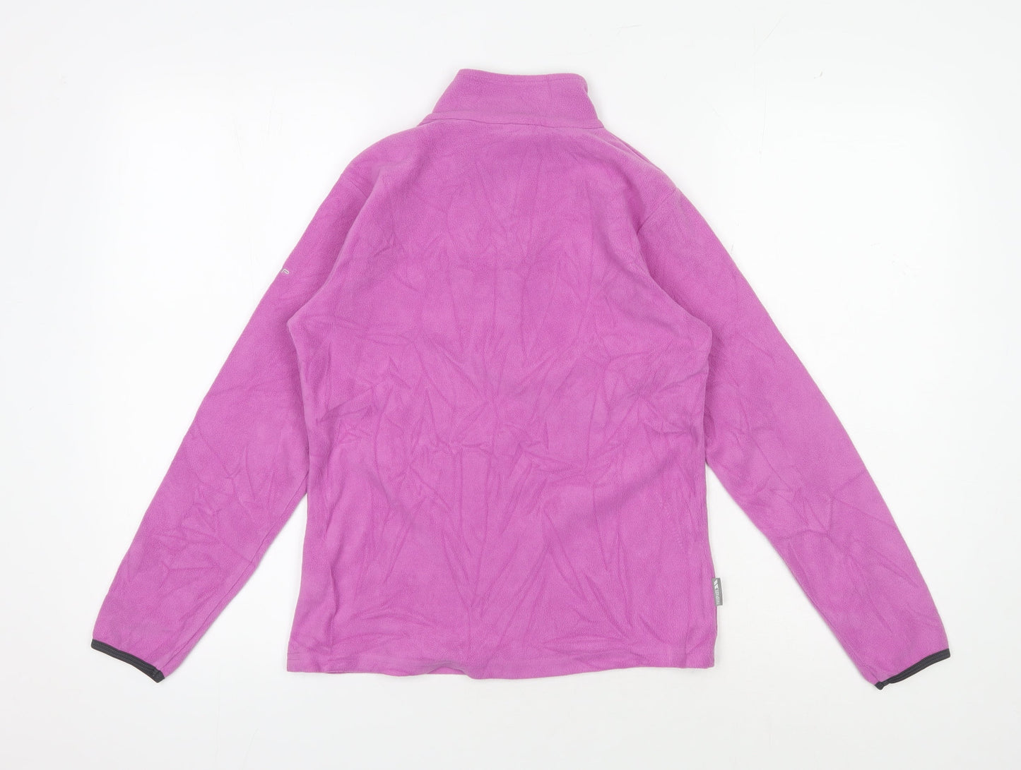 Trespass Girls Pink Fleece Pullover Sweatshirt - Size 12 Years