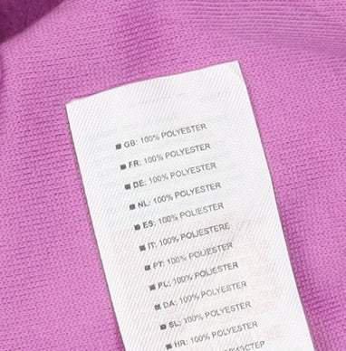 Trespass Girls Pink Fleece Pullover Sweatshirt - Size 12 Years