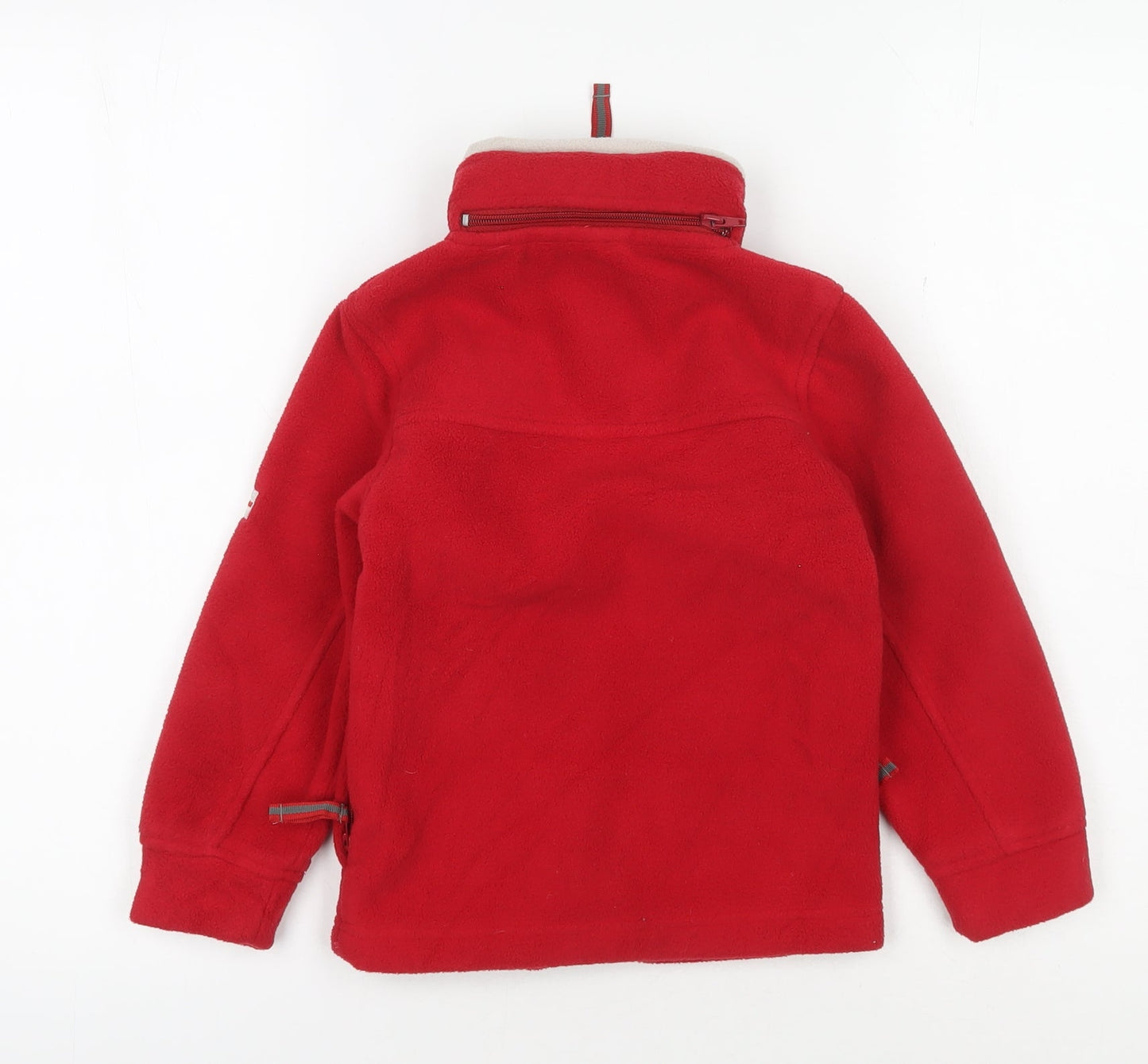 Anapurna Unisex Kids Red Fleece Jacket Size 4