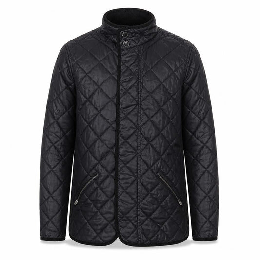 Mens UK Size S John Lewis & Co. Black Quilted Coat