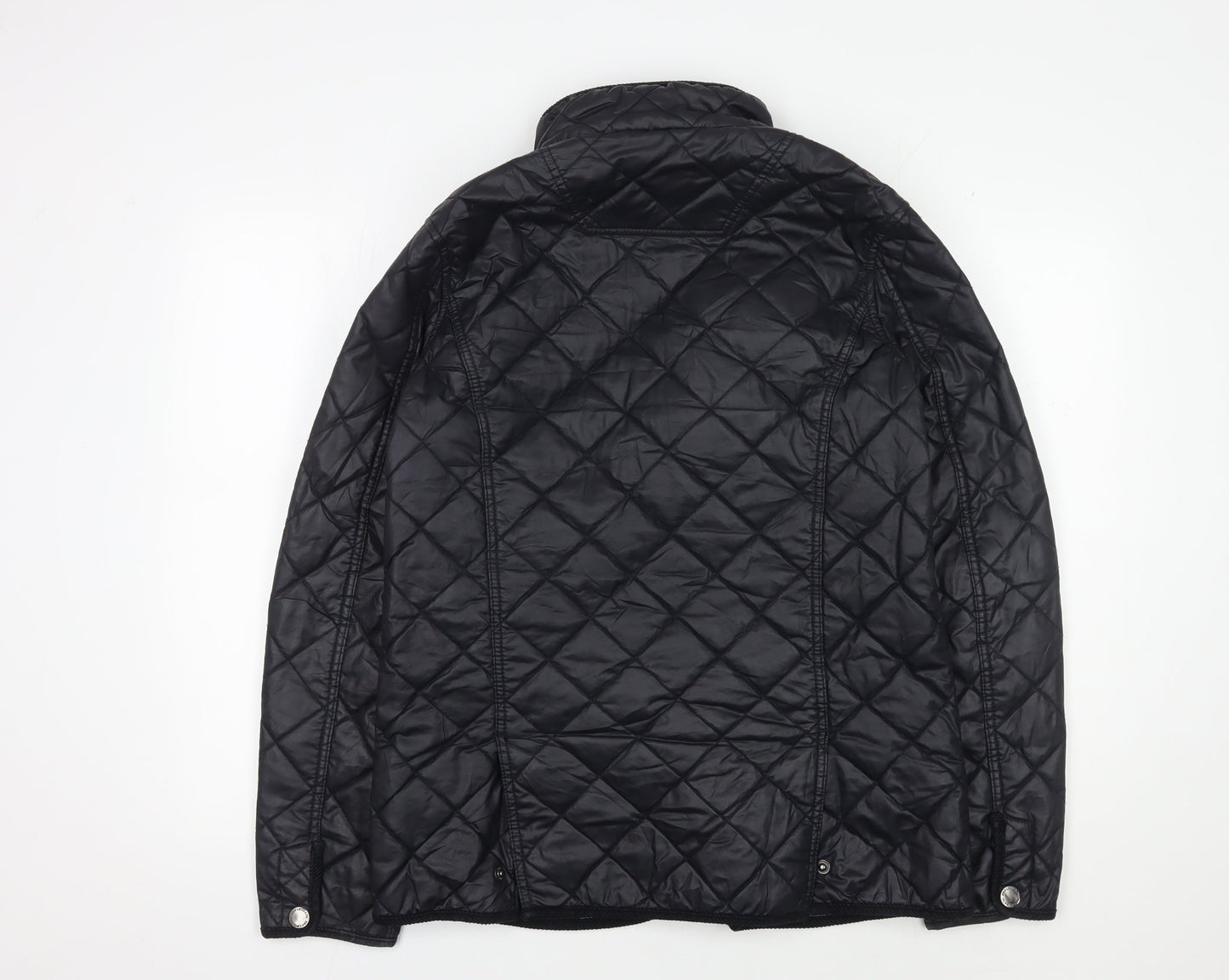 Mens UK Size S John Lewis & Co. Black Quilted Coat