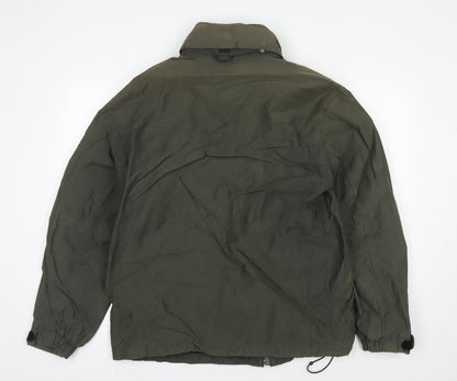 Mens UK Size L Maine New England Green Basic Jacket