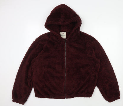 Mens UK Size M Pull&Bear Brown Basic Jacket