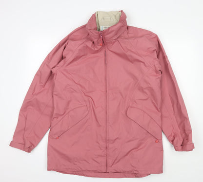 Womens UK Size 12 Regatta Pink Rain Coat