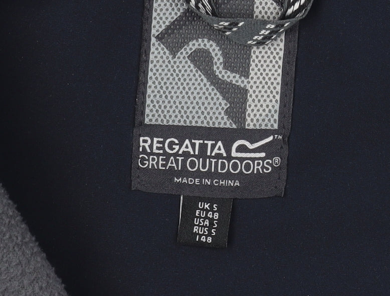 Mens UK Size S Regatta Great Outdoors Black Soft Shell