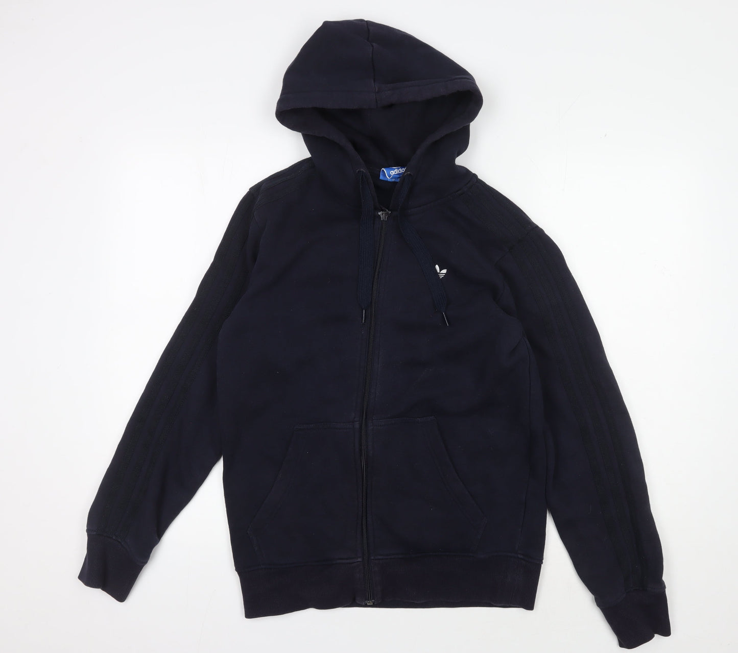 Adidas Men's Black Full Zip Hoodie Small