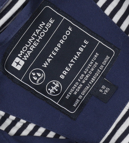 Mountain Warehouse Boys Blue Waterproof Parka 9-10 Years