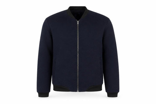 Mens UK Size S Wills Sport Blue Bomber Jacket