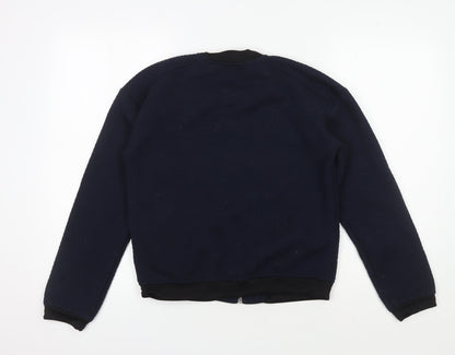 Wills Sport Blue Bomber Jacket Men's Size S Casual