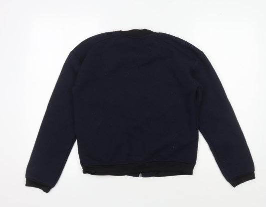 Wills Sport Blue Bomber Jacket Men's Size S Casual