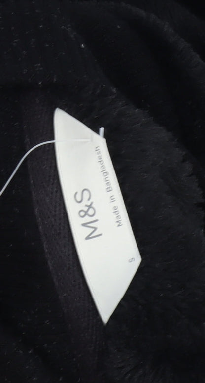 Womens UK Size S Marks and Spencer Black Basic Jacket