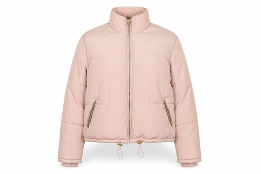 Womens UK Size 8 New Look Pink Puffer Jacket