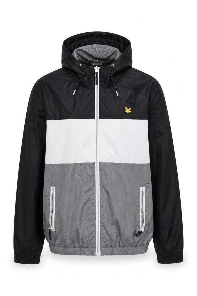 Mens UK Size XL Kensington Eastside Multicoloured Windbreaker Coat