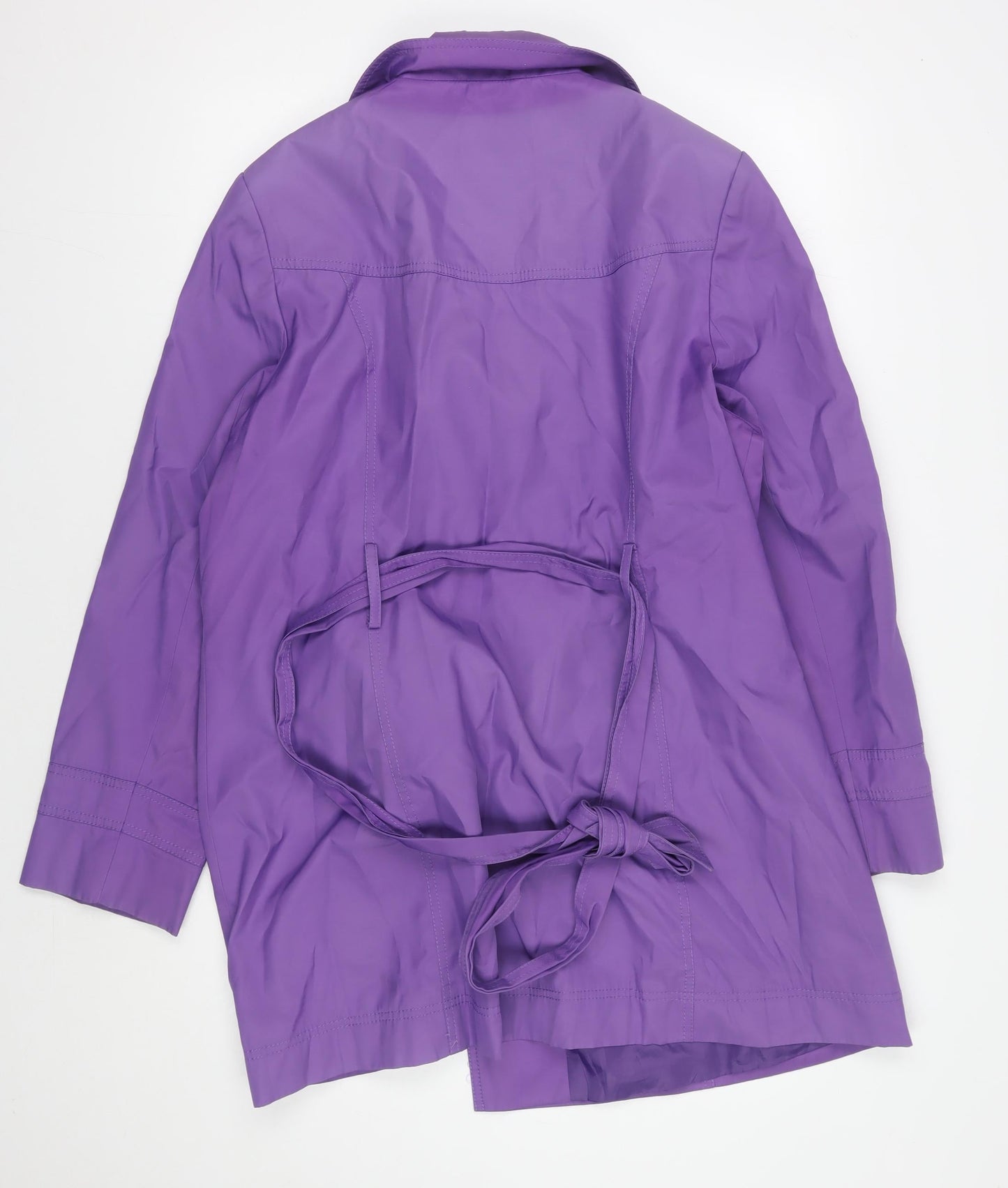 Womens UK Size 12 Style by EWM Purple Belted