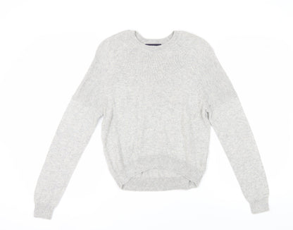 Womens UK Size 8 Marks and Spencer Grey Pullover Jumper