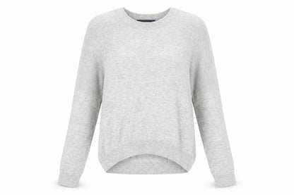 Womens UK Size 8 Marks and Spencer Grey Pullover Jumper
