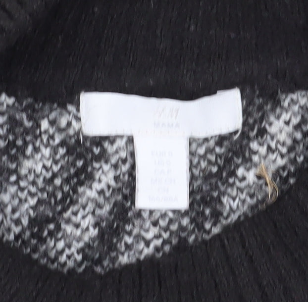 Womens UK Size S H&M Black Pullover Jumper