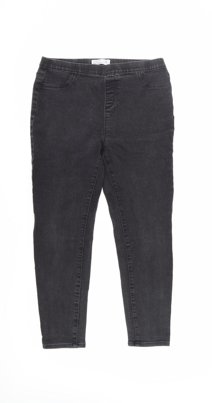 365 Women's Black Jegging Size 14 Denim Jeans