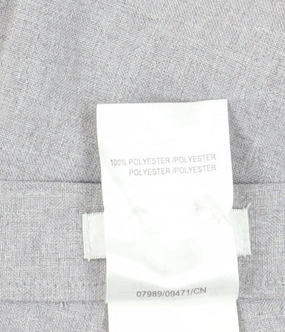 Womens UK Size 16 Damart Regular Fit BusinessCasual Grey Trousers