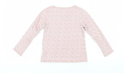 Next Girls Floral Long Sleeve T-Shirt, Size 8 Years, Multicoloured