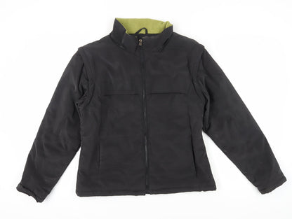Womens UK Size 14 Alibi Black Basic Jacket