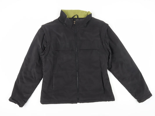 Womens UK Size 14 Alibi Black Basic Jacket