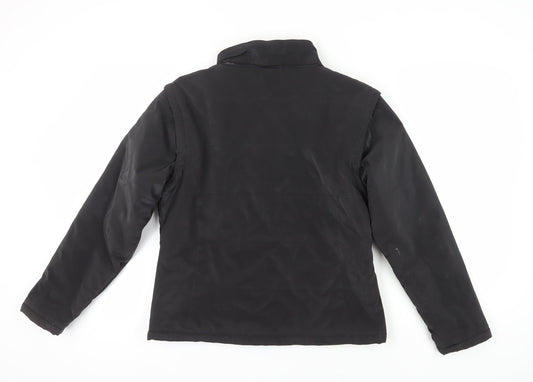 Womens UK Size 14 Alibi Black Basic Jacket
