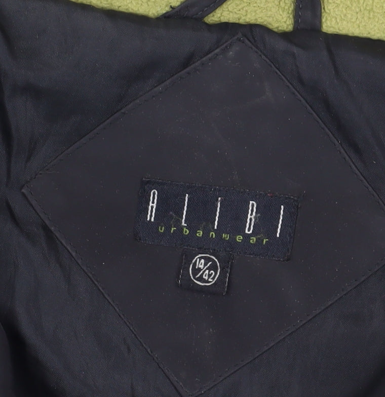 Womens UK Size 14 Alibi Black Basic Jacket