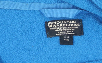 Mountain Warehouse Boys Blue Basic Jacket 11-12 Years
