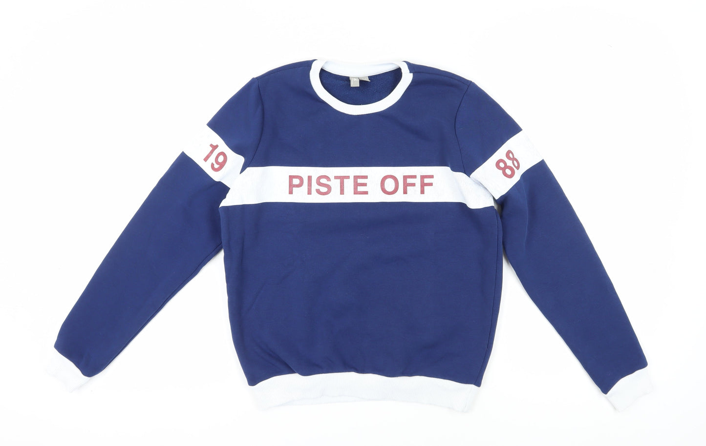 Womens UK Size 8 ASOS Blue Pullover Sweatshirt