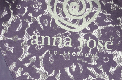 Womens UK Size L Anna Rose Purple Puffer Jacket