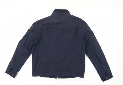Mens UK Size L Marks and Spencer Blue Basic Jacket