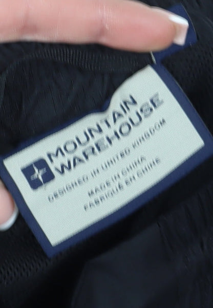 Mountain Warehouse Men's Black Windbreaker Trousers M