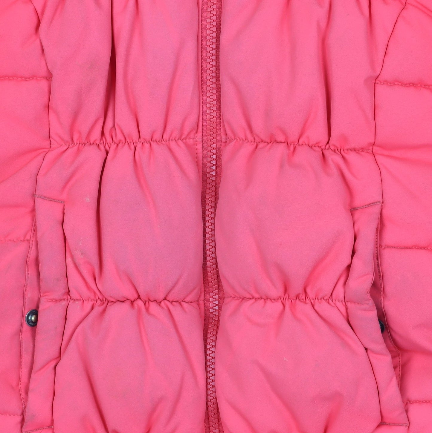 Columbia Girls Pink Puffer Jacket S Winter Hooded