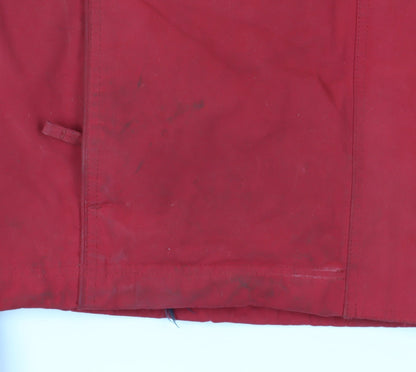 Outdoor Sportswear Women's Red Parka Jacket Size 12