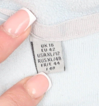 Womens UK Size 16 Regatta Blue Pullover Sweatshirt