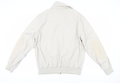 Twistedsoul Men's Beige Bomber Jacket Size L