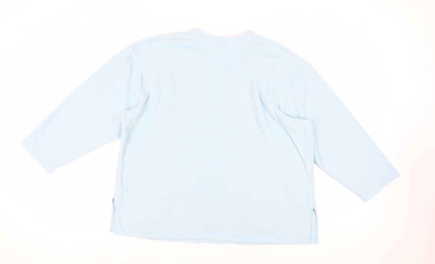 BHS Women's Blue Disney Nightshirt 16-18 V-Neck Fleece