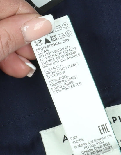 Marks and Spencer Men's Blue Dress Pants 42