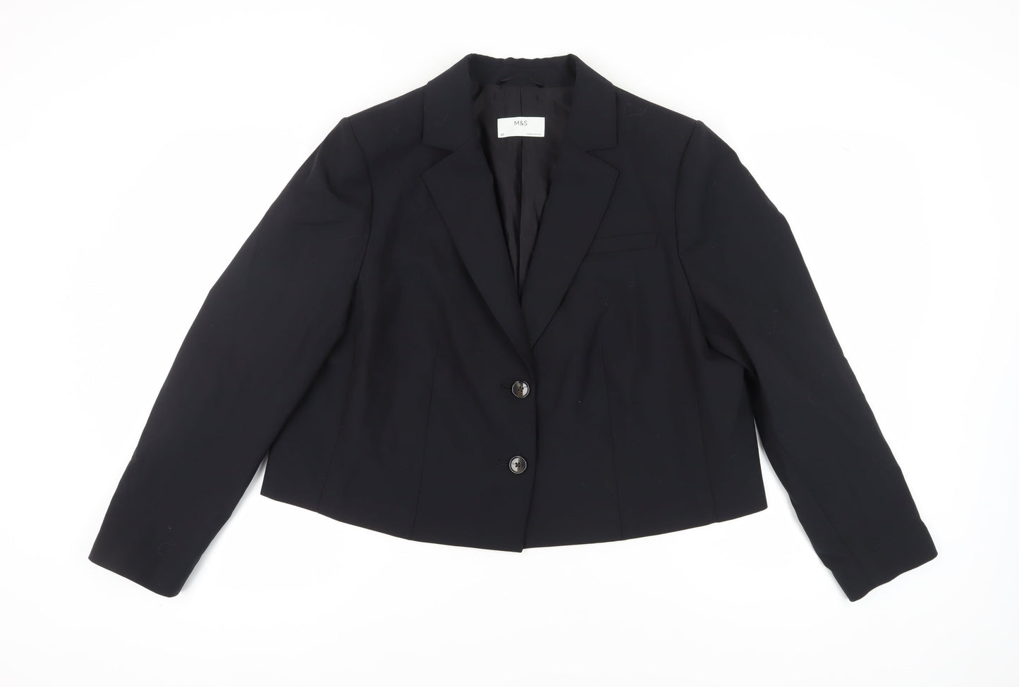 Marks and Spencer Women's Black Blazer Size 20