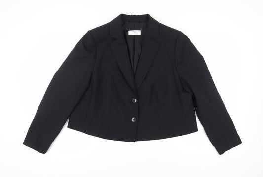 Marks and Spencer Women's Black Blazer Size 20