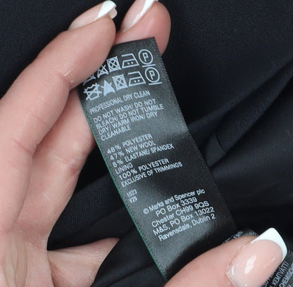 Marks and Spencer Women's Black Blazer Size 20