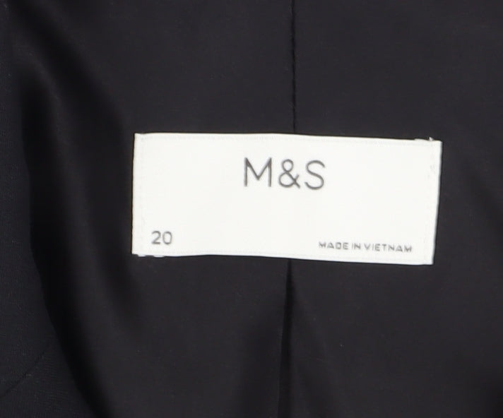 Marks and Spencer Women's Black Blazer Size 20