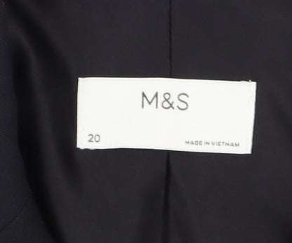 Marks and Spencer Women's Black Blazer Size 20