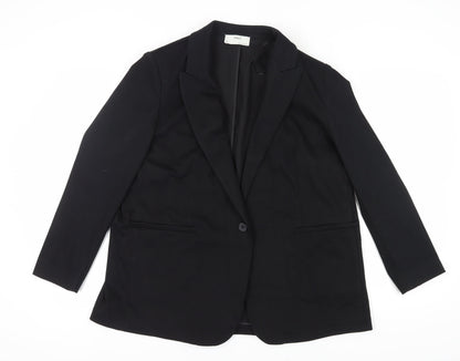 Marks and Spencer Women's Black Blazer Size 20
