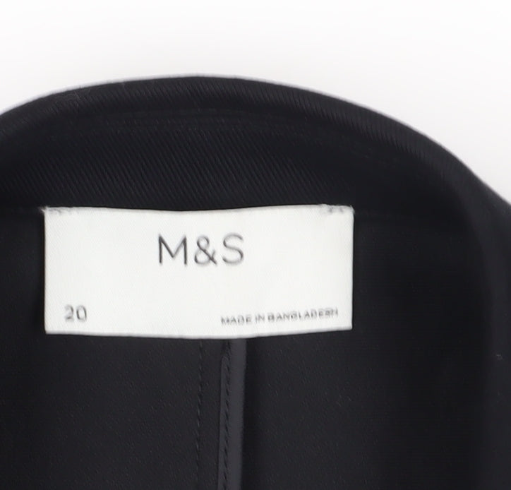 Marks and Spencer Women's Black Blazer Size 20