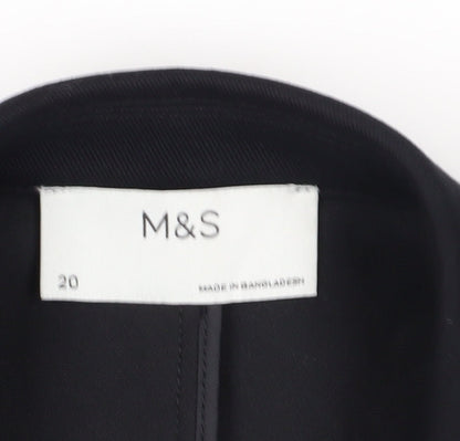 Marks and Spencer Women's Black Blazer Size 20